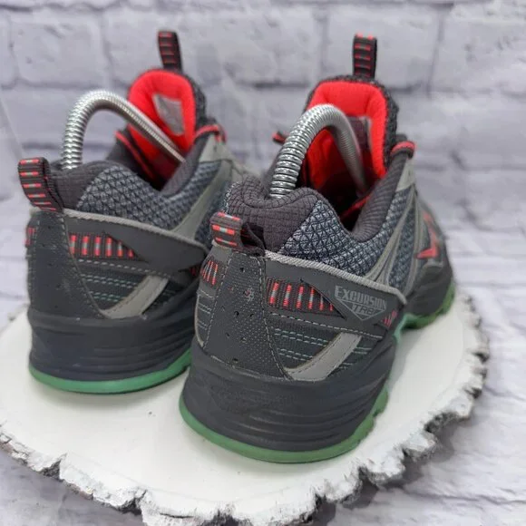 Saucony Excursion TR8 Women's Sz 8 Trail Shoes Sneakers Gray Pink Green S15203-2 - Picture 6 of 12